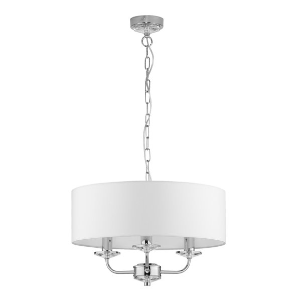 Basilia 3 Light Drum Chandelier Basilia 3 Light Drum Chandelier